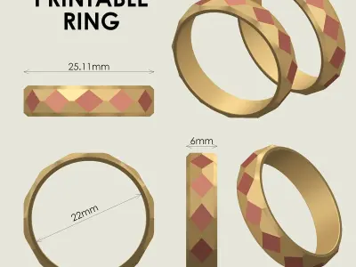 Jewelry Ring 3D print model
