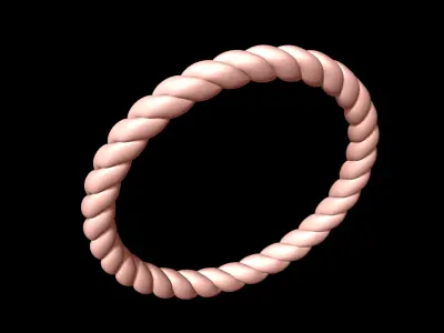 Rope ring - N713412 3D print model