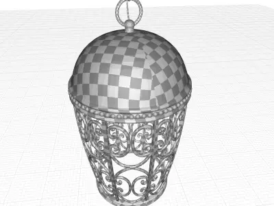 Claverack Outdoor Pendant 3D model