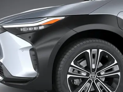 Toyota bZ4X 2023 3D model