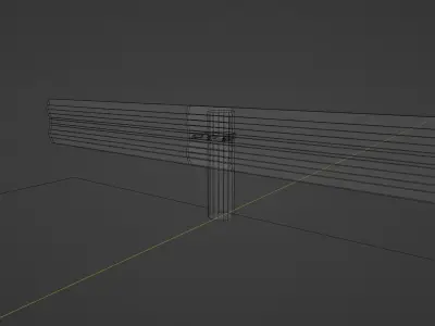 Low Poly Road Safety  Model v1 3D model