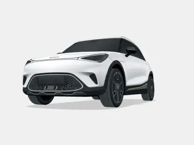 Smart 1 2023 Low-poly 3D model