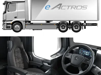 benz eactras 3D model