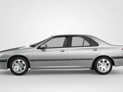 Peugeot 406 Sedan 3D model