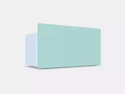 SMASTAD Box 6 Low-poly 3D model