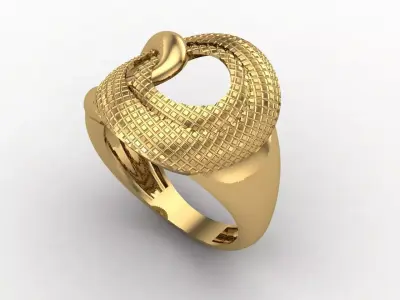 Women Plain Ring STL Models Womens Ring 3dmodels 3D print model 3D print model 51