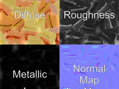 Macaron Tower Pastel Colors Stack Low-poly 3D model