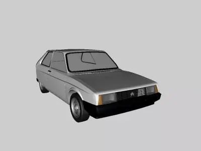 Citroen Axel 11 TRS 3D model