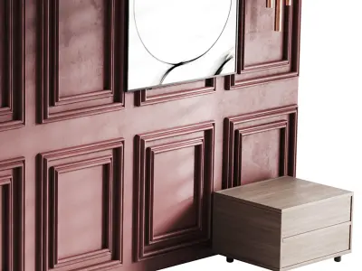 Decorative Wall panel  40 3D model