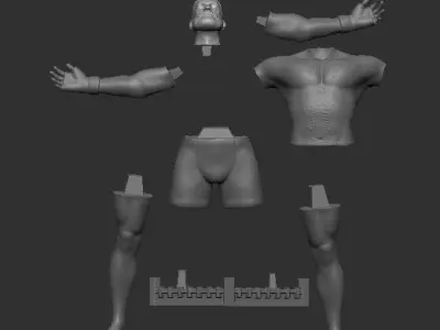 Cornor McGregor 3D Printable  3D print model