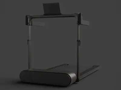 Treadmill for Cardio Exercise 3D model