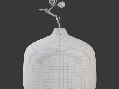 Decor  Vases Set 9 3D model