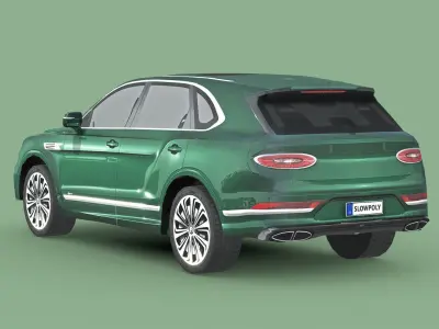 Bentley Bentayga Low-poly 3D model