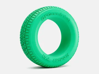 BFGoodrich Radial TA Tire Set 3D print model
