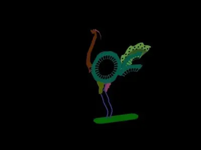 statue waste material 3D model