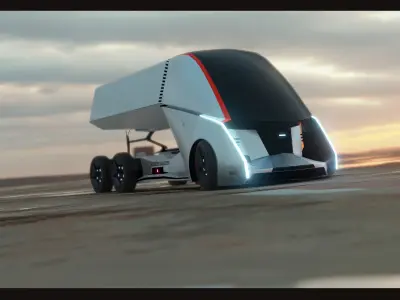 Truck Design Concept ST 3D model