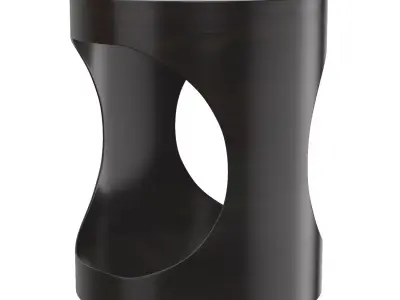 Eclipse Round Side Table 3D model