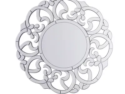 Wall Mirror Mornaix Silver 3D model