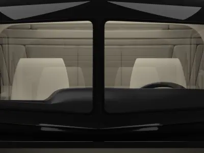 Peterbilt-379 Interior Low-poly 3D model