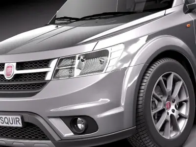 Fiat Freemont 2012 3D model