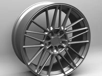Forged VL7 Low-poly 3D model