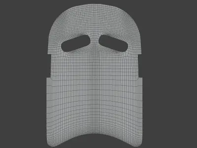 Swimming Kick Board Low-poly 3D model