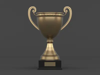 Trophy Cups 3D model 48