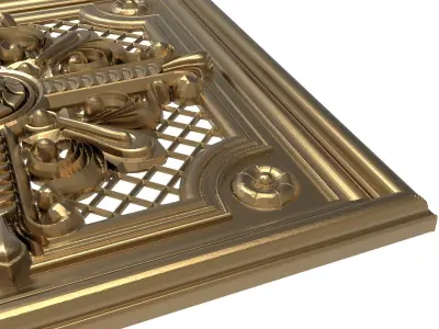  decorative pattern ready for 3D printing 3D model