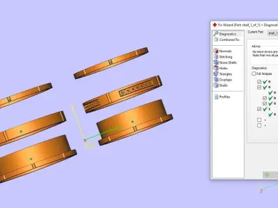 Wedding Bands 10 3D print model
