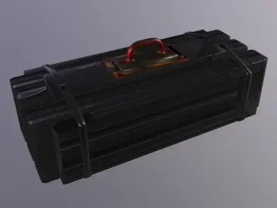 Lift Counter Low-poly 3D model