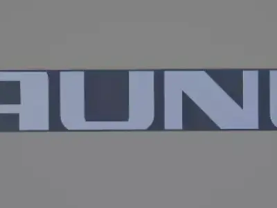 3D Printable Keychain -Classic Taunus TC3 Logo  3D print model