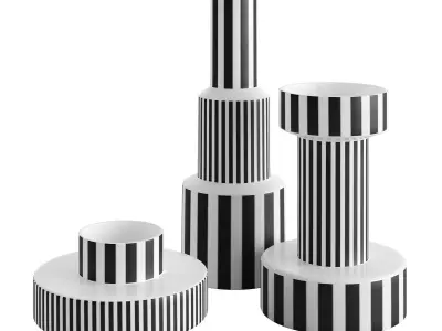 KANAYE VASES 3D model