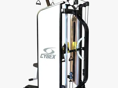 Gym FUNCTIONAL TRAINER 3D model