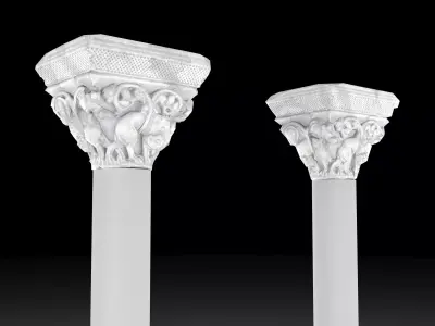 Capital 2 Low-poly 3D model