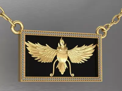 Zoroastrian Symbols 3D print model