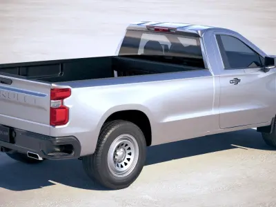 Chevrolet Silverado 1500 WT CG 2019 3D model