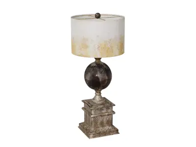 Shiloh Table Lamp Low-poly 3D model