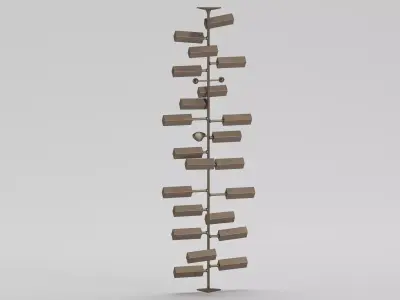 Harry Bertoia Sculpture 3D model