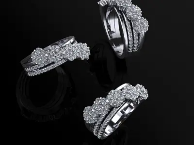 Women Ring 33 3D print model