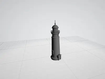 Mayak lighthouse 3D model