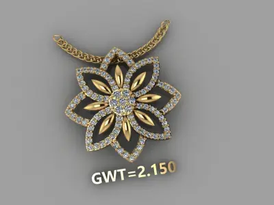 FASION  PENDANT 3D model shop