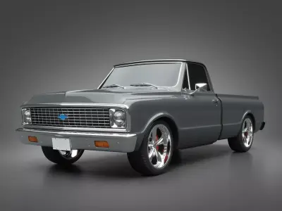1972 Chevrolet Truck 3D model