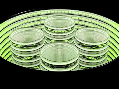 Infinity Glass Low-poly 3D model