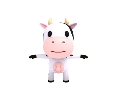 Little Cow 3D model