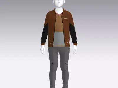 Children Clothing  Low-poly 3D model