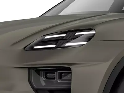 Porsche Macan 2025 3D model