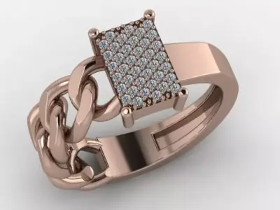JEWELRY RING o27 3D print model