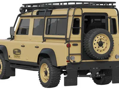 Land Rover Defender Works V8 Trophy 3D model