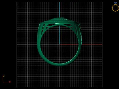 Fancy Womens Rings Plain Rings Ready STL 3DM Models Rings 3D print model 44