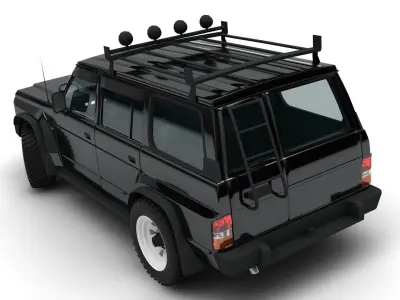 Nissan Patrol 1990 3D model